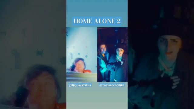 Title card image for video titled Gotta love #homealone2 #macaulayculkin #homealone #Christmas2023 #cosplay #joepesci #bigjackfilms