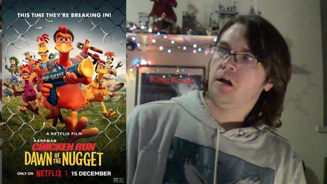 Title card image for video titled CHICKEN RUN 2 DAWN OF THE NUGGET gave me Disney Sequel flashbacks - OPENING NIGHT